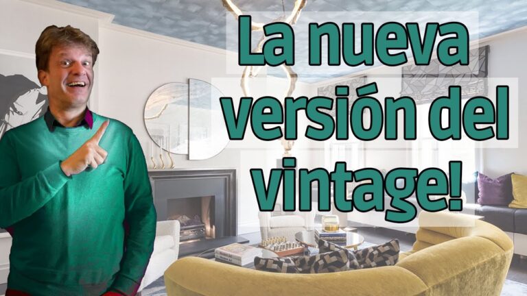 Tapizados Vintage: Un Toque Único en Diseño Interior