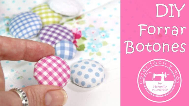 Ideas Creativas para Botones Tapizados