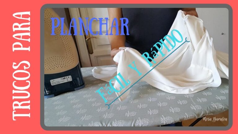 Consejos para Facilitar el Planchado de Telas