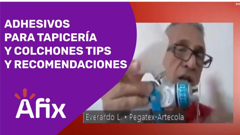 Guía de Tipos de Adhesivos para Tapizar